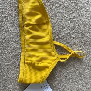 Pac Sun One Shoulder Swim Top